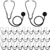 Hanaive 30 Pack Kids Stethoscope Toy Disposable Stethoscope Bulk Real Working Nursing Doctor Pretend Game Nurse Costume Accessor