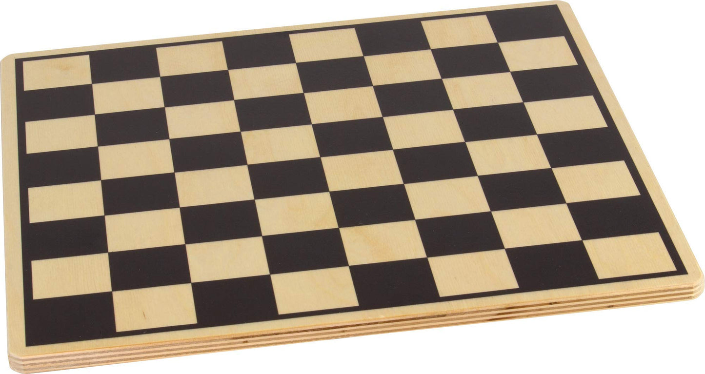 Maple Landmark Wooden Checker/Chess Board - Birch, Made in USA