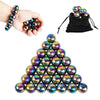 28 Pcs Magnetic Balls Fidget Toy mature-themed Fidget Toys Magnet Balls Can Replace Ferrite Putty Office Desktop Decoration Stress Relief Anti Anxiety Magnetic Balls Executive Desk Toys (Colorful)