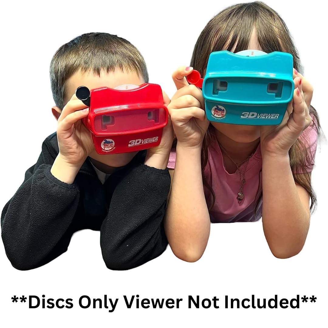 Warm Fuzzy Toys Farm And Zoo Reels For Viewfinder - Viewfinder Reels For Kids & Adults, Classic Toys, 3D Reel, Retro Toys, Conta