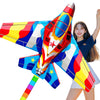 Hengda Kite Spaceship Kite Airplane Kite For Kids Beginners And Adults Easy To Carry And Assemble Suitable For Outdoor Activitie