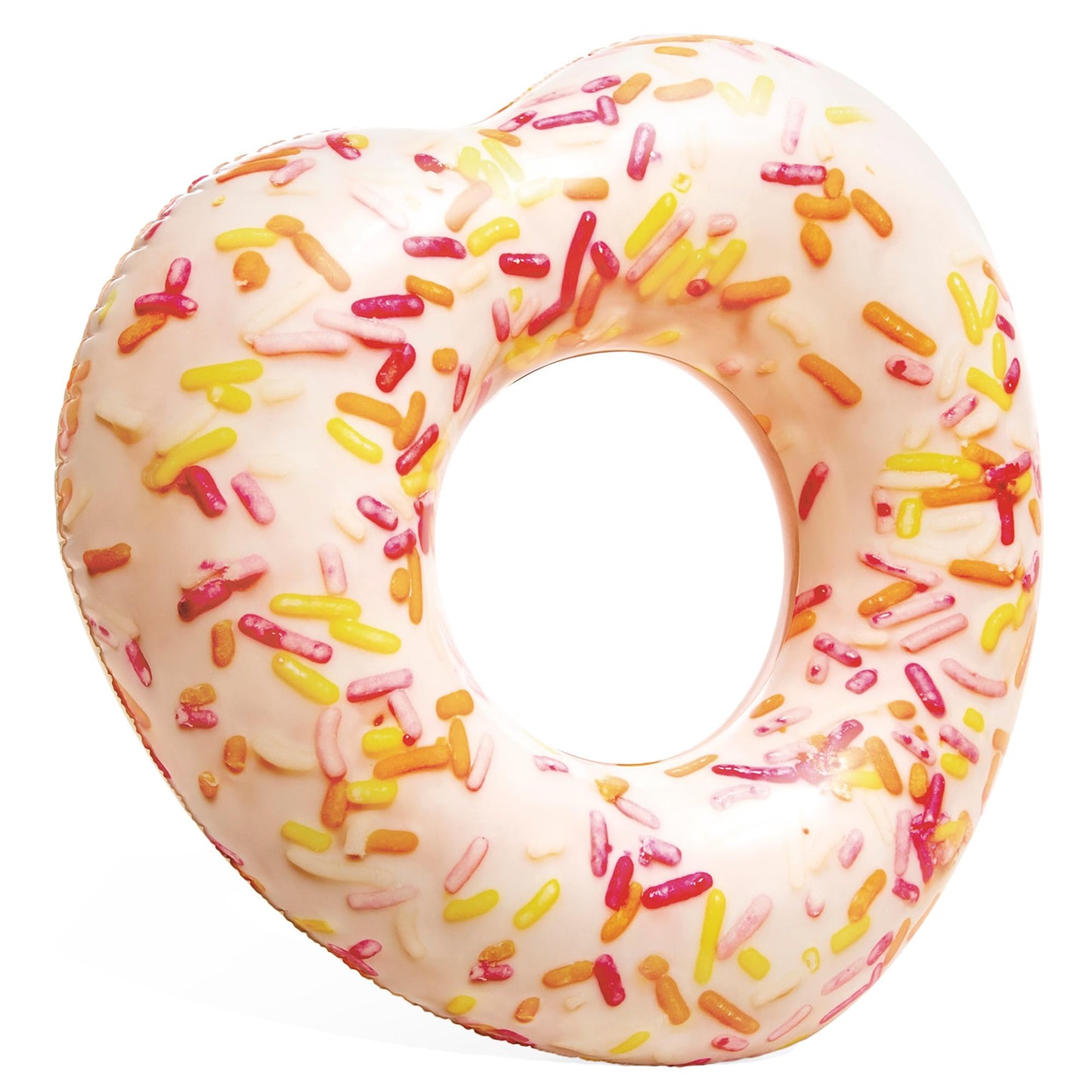 Intex Sprinkle Donut Heart Tube, Inflated Size: 94Cm X 89Cm X 25Cm (56253Np)