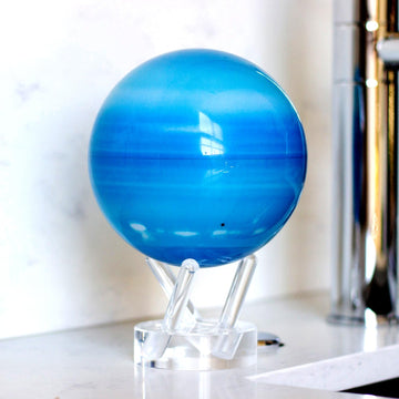 MOVA Uranus Globe 4.5" - Blue, Durable Material, Model MG-45-URANUS