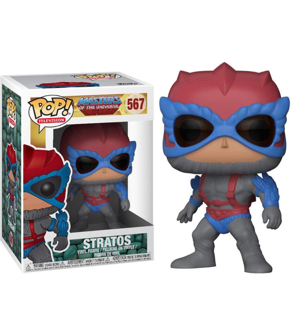 Funko Pop Television: Masters Of The Universe - Stratos Collectible Vinyl Figure
