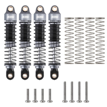 INJORA 53mm Shocks- Absorber Oil Threaded Damper for TRX4M TRX4MT 1/18 RC Crawler Upgrade