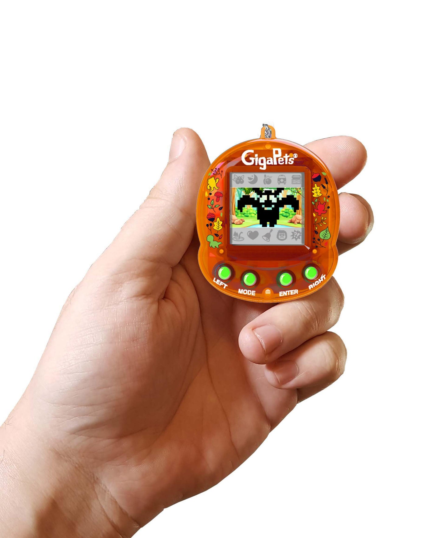 Giga Pets Cryptids Interactive Digital Pet, Bigfoot, Mothman, Loch Ness Monster Virtual Pets For Kids, 90’S Gaming Boys, Girls Toys Gift Ages 5 And Up