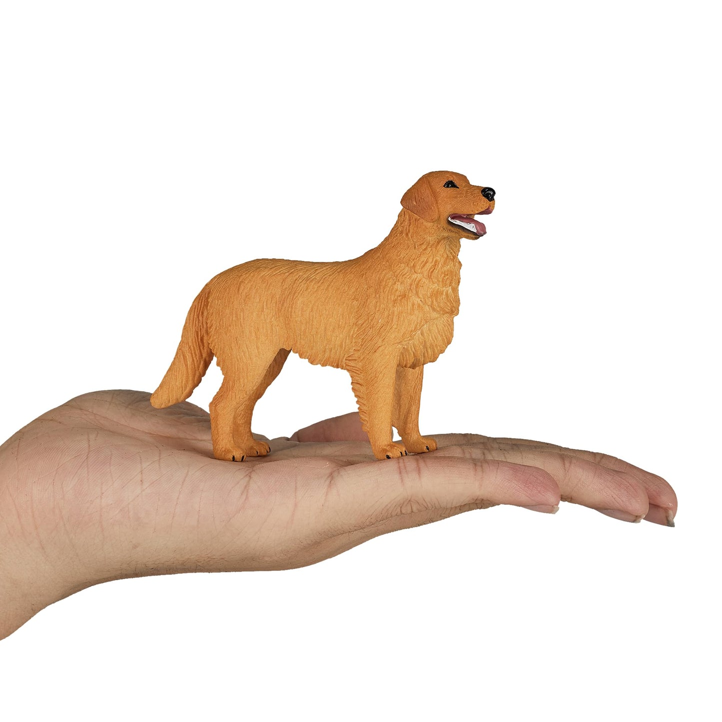 MOJO Golden Retriever Toy Figure - Multi-Colour, Non-Phthalate PVC, Model 387198