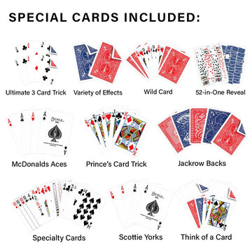 Magic Makers Packet Killer Bicycle Deck - 50 Tricks With Special Printed Bicycle Cards