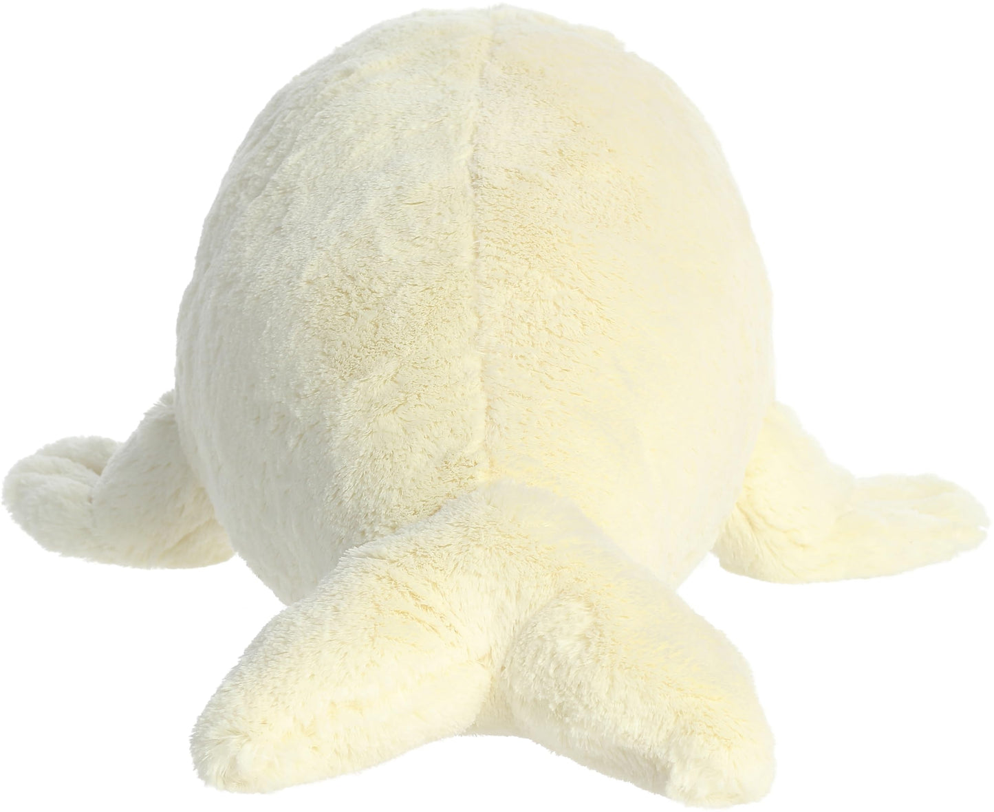 Aurora® Super Flopsie™ Baby Harp Seal Stuffed Animal, 30" White, Polyester, Model 31616 - Adorable Plush Companion