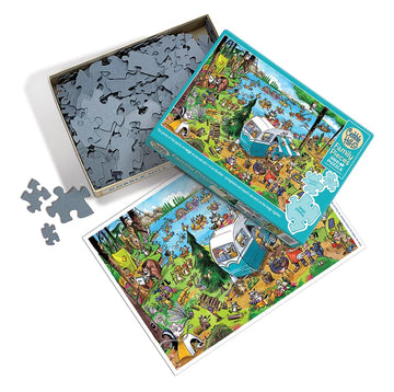 Cobble Hill 350 Piece Puzzle - Call of The Wild - Cardboard, 26.625" x 19.25", Model 47024, Sample Poster Included
