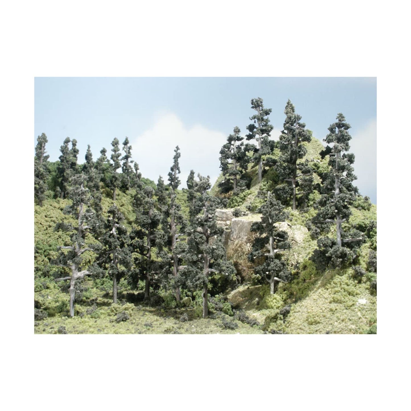 Pine Forest Metal Tree Kit 2-4 Inches Woodland Scenics