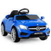 Olakids Kids 12V Electric Ride On Car, Licensed Mercedes Benz Gla45 Vehicle For Toddler With Control Remote, Battery Powered Toy With Music, Usb, Mp3, 2 Speeds, Wheels Suspension, Led Lights
