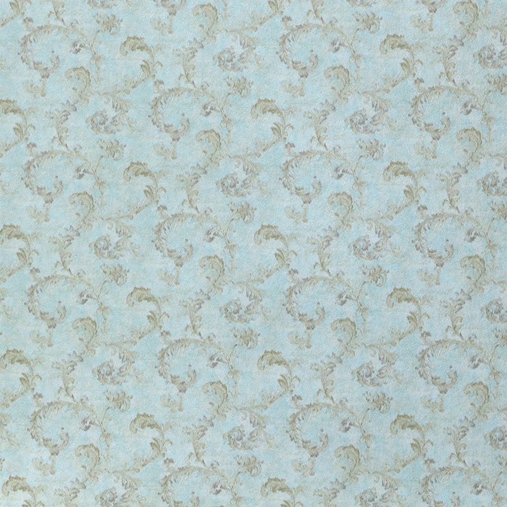 Iland Originality Dollhouse Wallpaper 39 * 15.7 Inch, Dollhouse Accessories On 1:12 Scale Or 1:6 Scale (Vine Dance)