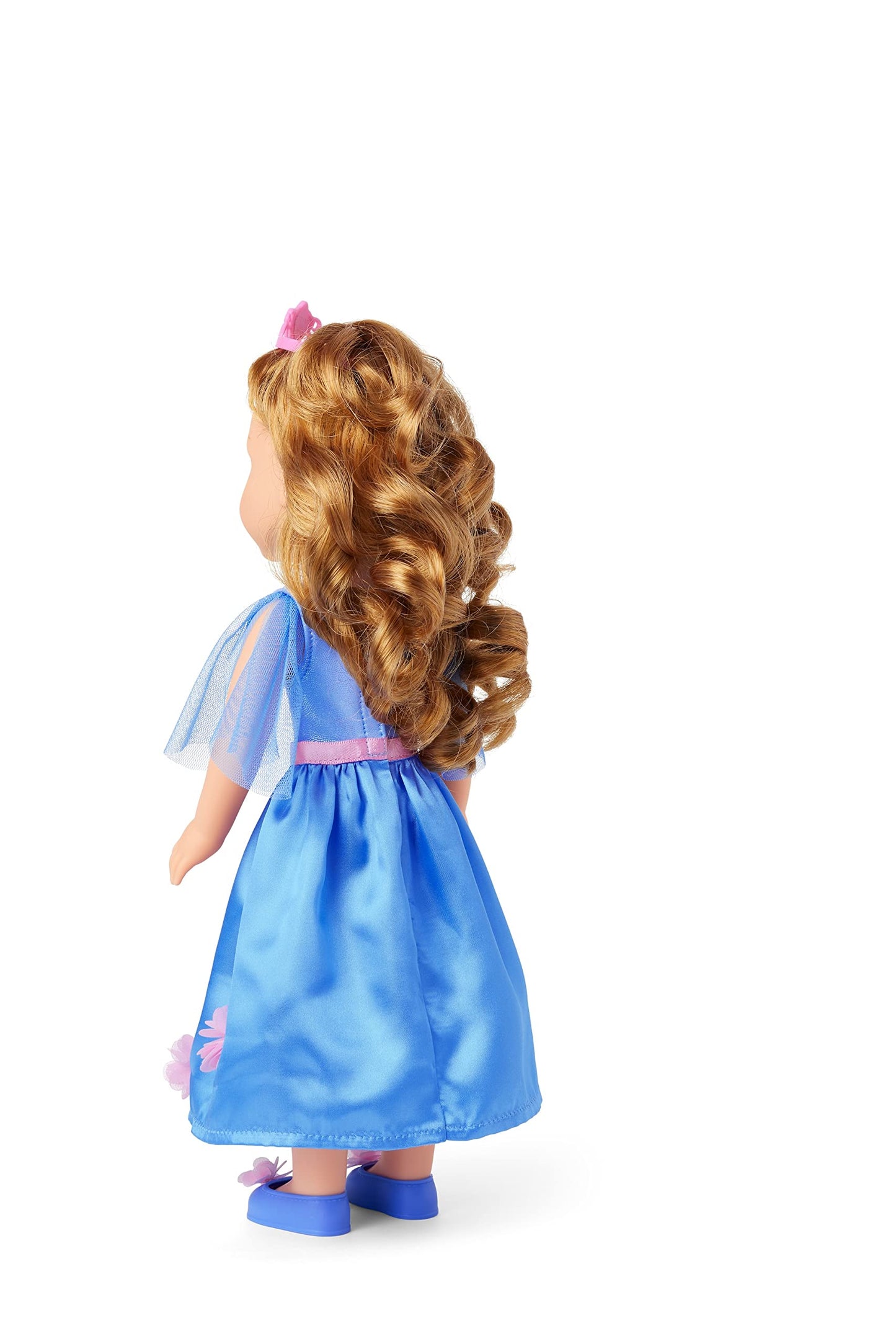 American Girl Welliewishers 14.5-Inch Doll Princess In Bloom Outfit With Matching Shoes And Pink Tiara, For Ages 4+