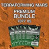 Mayday Games Terraforming Mars Premium Card Sleeve Bundle - White Polypropylene Protection