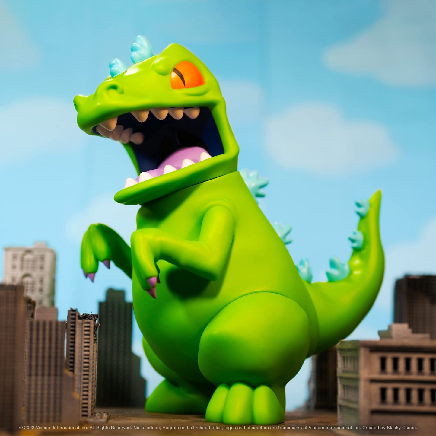 Super7 Supersize Rugrats Reptar - 16' Rugrats Action Figure Classic Cartoon Collectibles And Retro Toys