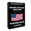 Memo Games Memory Matching Card Game - Washington, D.C. Landmarks - Fun & Educational Family Concentration Game For Teens, Adult