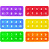 Anemeeoke Ten Frame Pop Board, Fidgets For Classroom, Quiet Sensory Toys Bubble Poppers, Pop For Counting Math, Focus Tools For