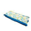 Big Joe Kona No Inflation Needed Pool Lounger With Headrest, Paintbrush Yellow Double Sided Mesh, Quick Draining Fabric, 5.5 Feet Big