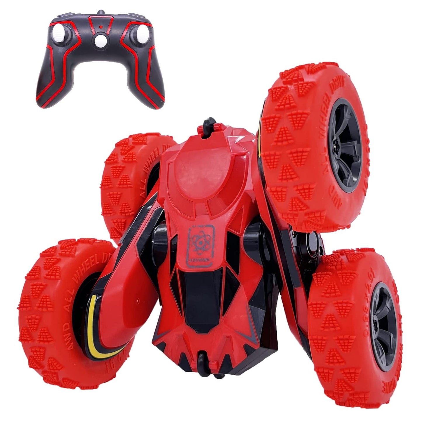 Threeking RC Cars Stunt car Remote Control Car Double Sided 360
