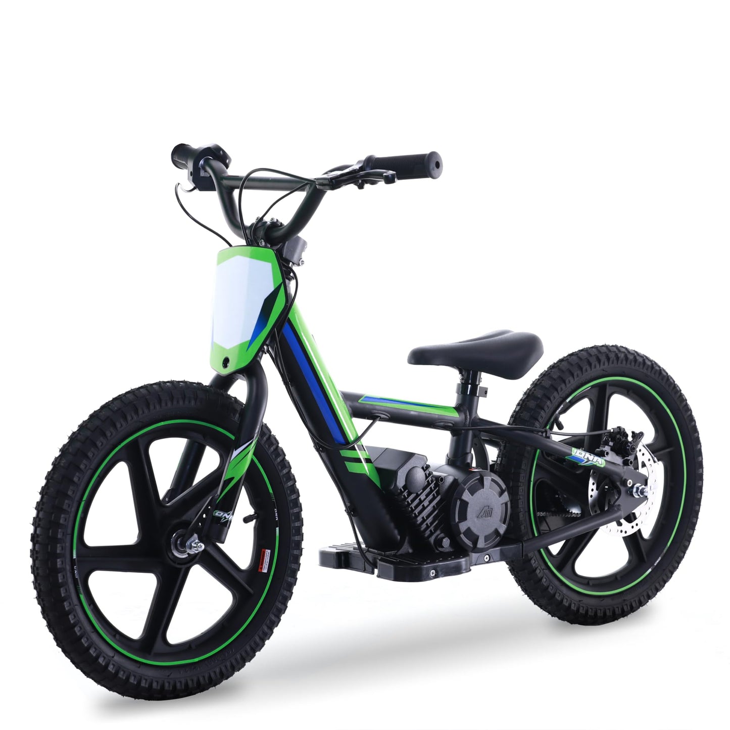 Olala Electric Dirt Bike For Kids Aged 5-10, 340W Racing Grade Electric Motorcycle With Aluminum Frame, Up To 12Mph & 3 Speed Se