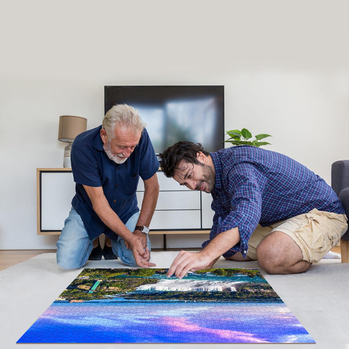 Jigsaw Puzzles for mature-themeds 1000 Piece Puzzle for mature-themeds 1000 Pieces Puzzle 1000 Pieces-Niagara Falls