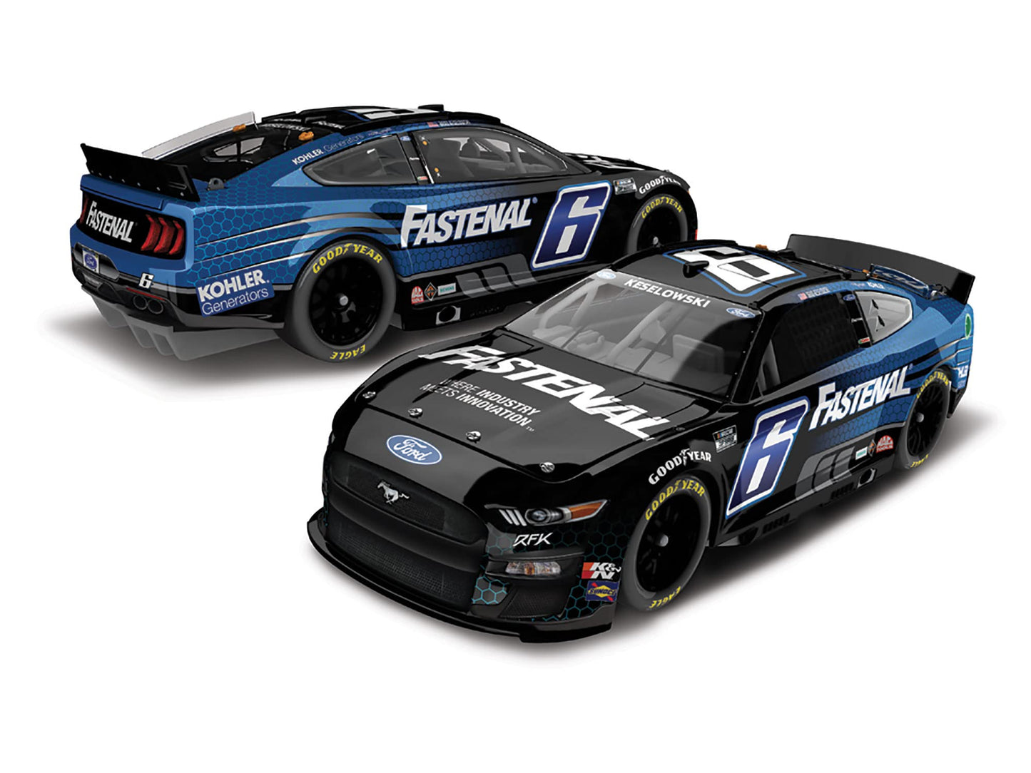 Lionel B Keselowski 1/64 Ht Fastenal 22 Mustang