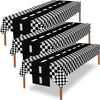 Checkered Race Car Party Supplies Including Plastic Disposable Black And White Checkered Flag Tablecloth Table Cover And Race Ca