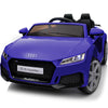 Hikiddo Electric Car For Kids, Licensed Audi 6V Kids Ride On Car Toy For Toddlers With Remote - Dark Blue