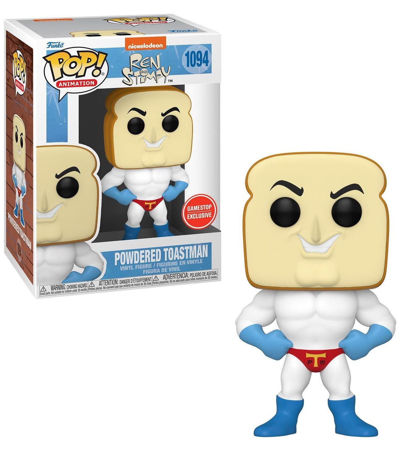 Funko Pop! Powdered Toast Man Toastman Exclusive Figure 1094