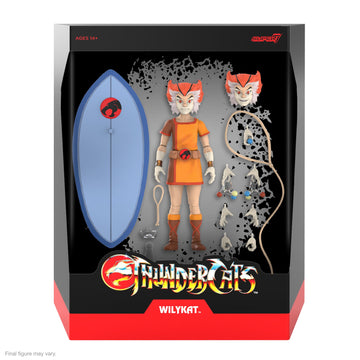 Super7 ULTIMATES! Thundercats WilyKat - 7 Thundercats Action Figure with Accessories Classic Cartoon Collectibles and Retro Toys