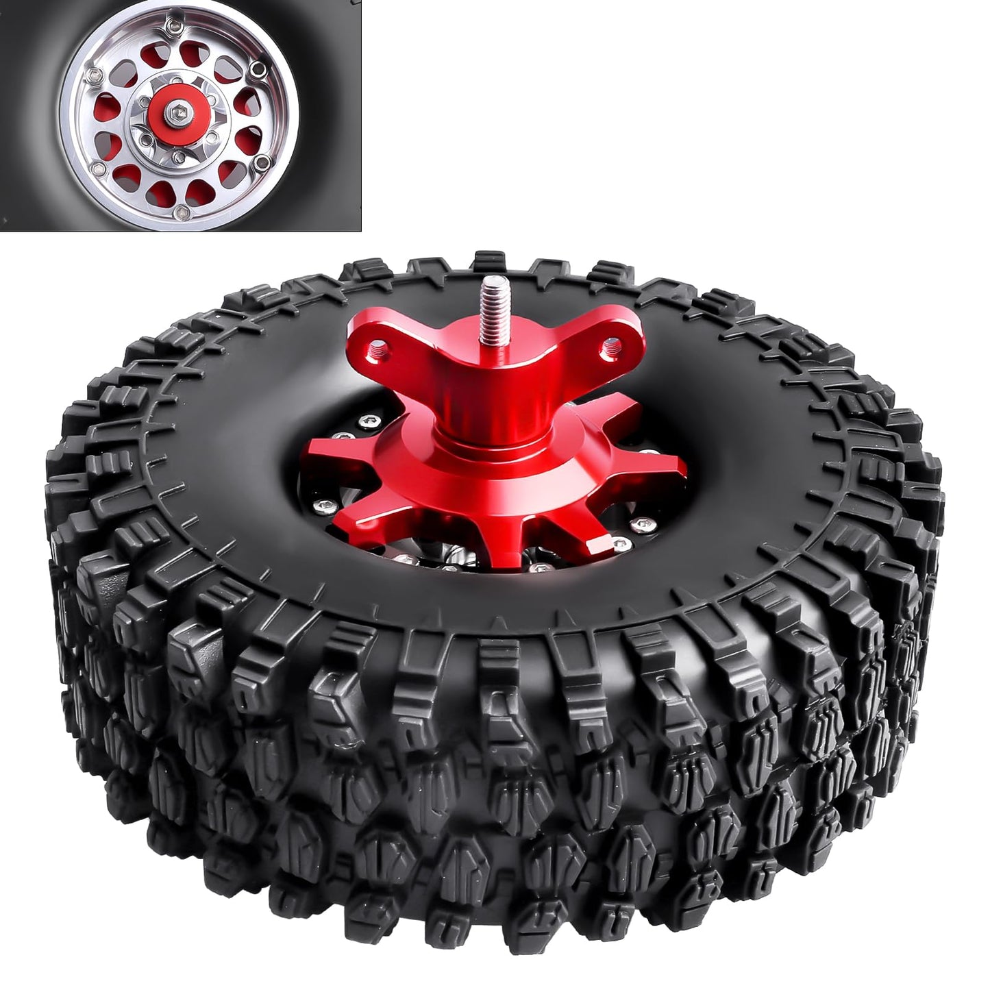 CrazyHobby RC Beadlock Wheel Mounting Tool for 1.9 & 2.2 Size Wheel Installation and Removal 1/10 Scale Crawler