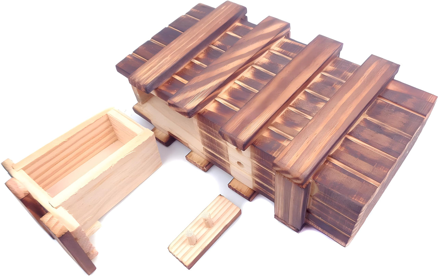 Magikon Brain Teaser Cube Puzzle Toy (Secret Puzzle Drawer)