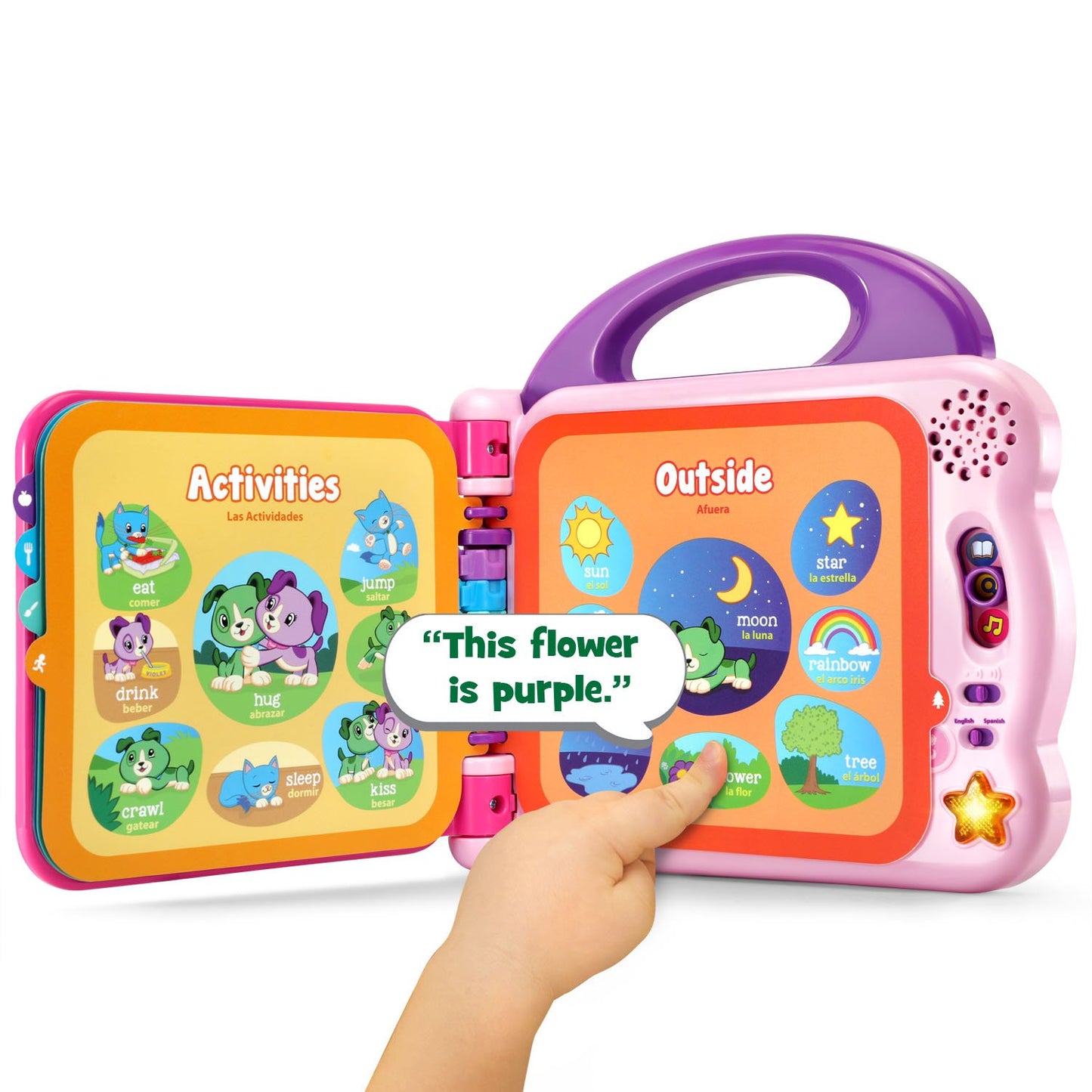 Leapfrog Scout And Violet 100 Words Book, Purple
