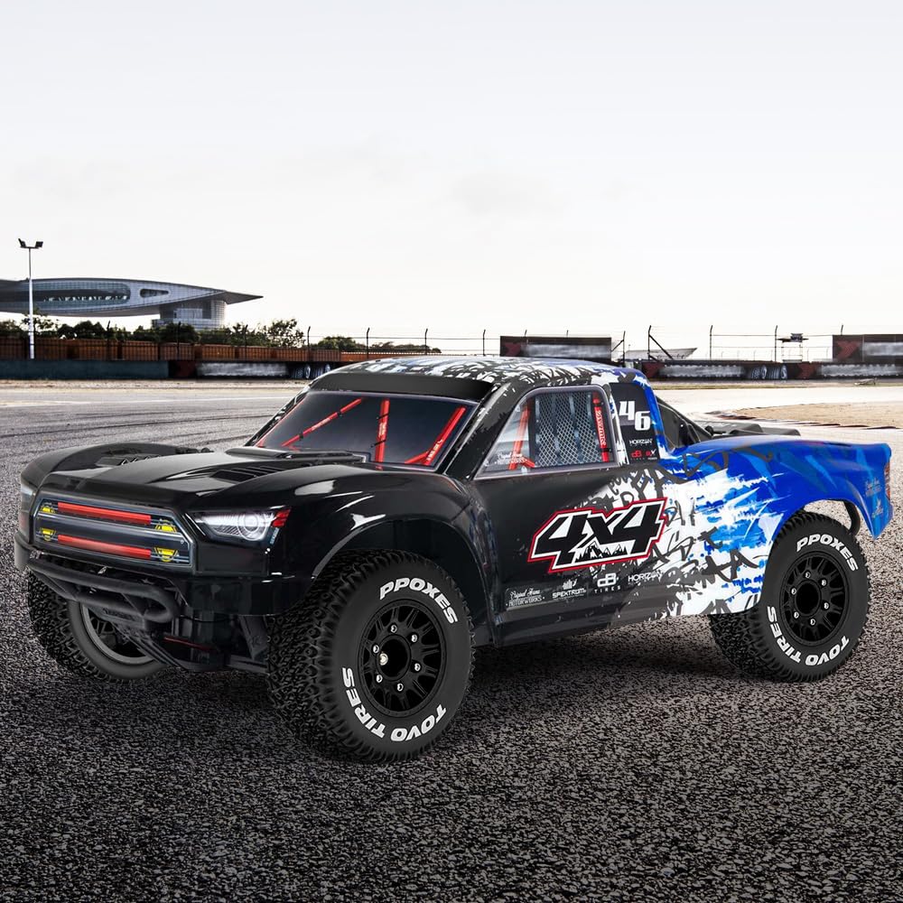 GLOBACT 12mm/14mm Hex RC Wheels and Tires RC Truck Tires for 1/10 Slash 2WD 4  4 Arrma Senton Axial Losi Redcat Rc4wd Hex Detach