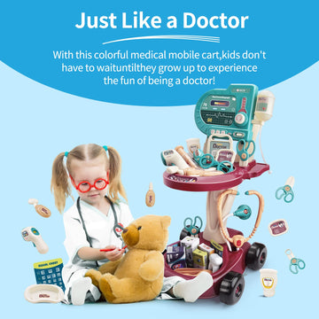Deejoy Toy Doctor Kit for Kids