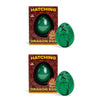 Class Collections Surprise Growing Dragon Hatch Egg Kids Novelty Toy - Pack Of 2, Green