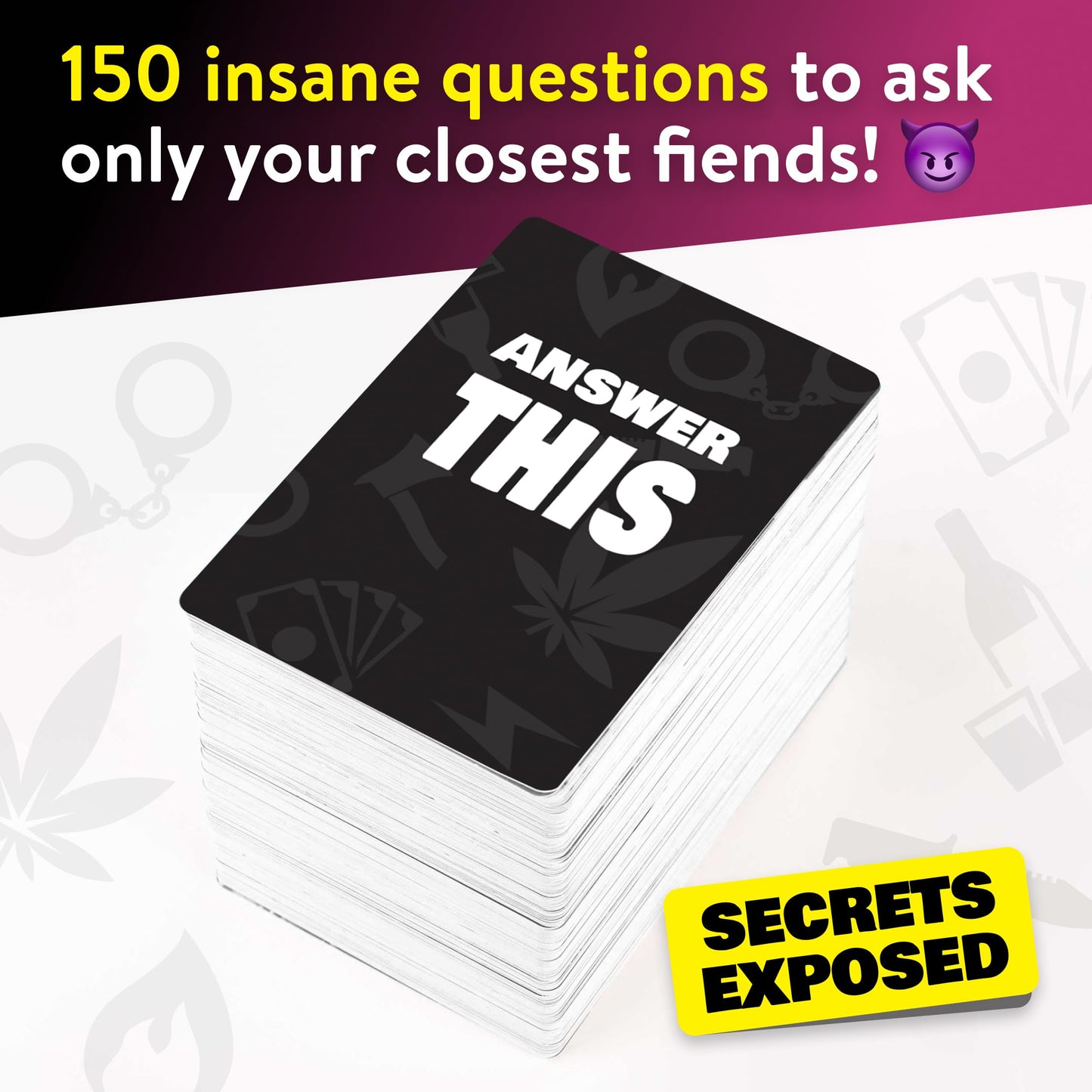 The World Game Answer This Card Game for Adults - Hilarious Conversation Cards - Model BL-2502-EN4 - Really Close Friends
