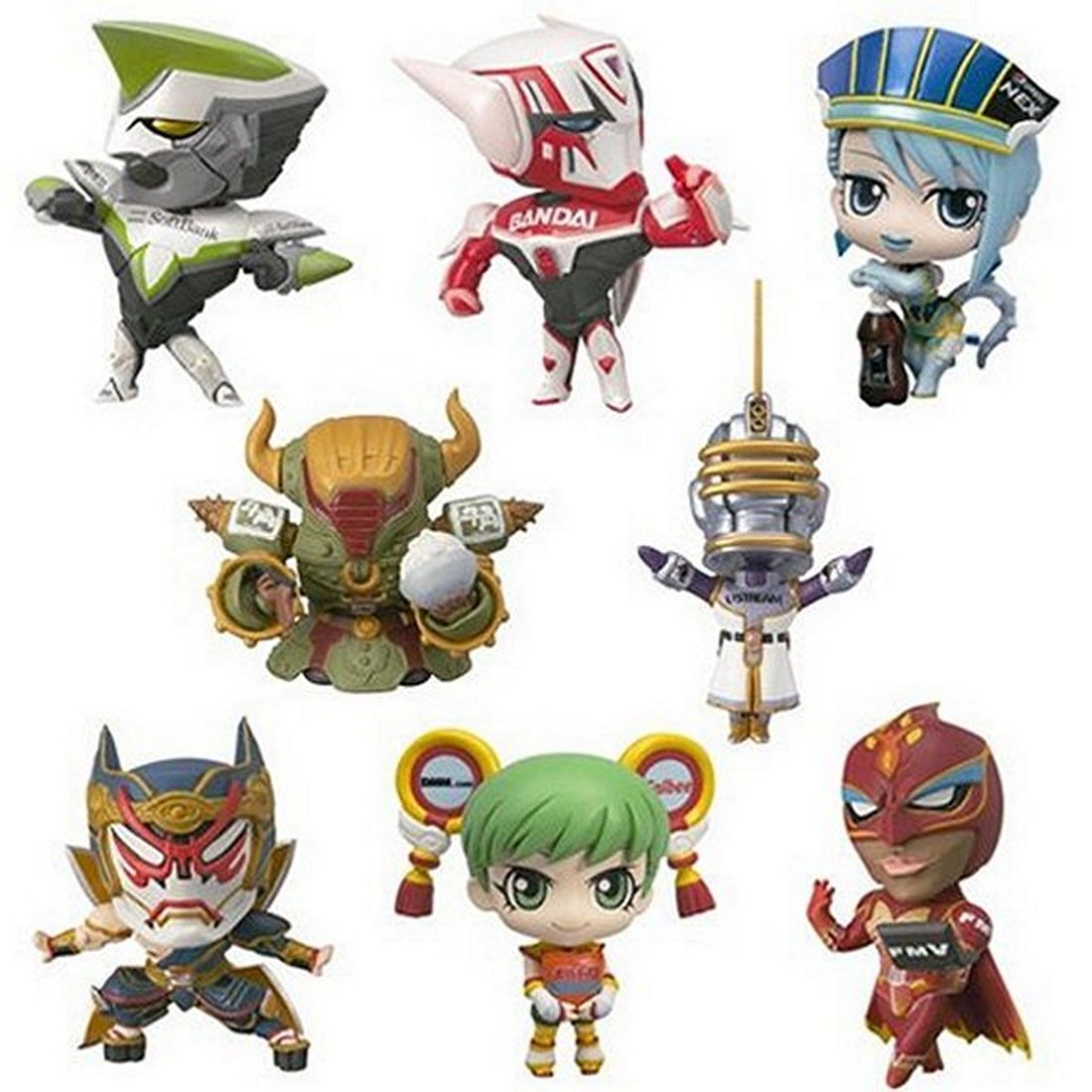 Bandai Tiger & Bunny Deformaster Petit Trading Figures With Base ~2.5' Blind Box