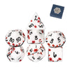 Hddais 7Pcs Flower Dnd Dice Set, Plum Blossom Resin Polyhedral Dice Set With Gift Case For D&D Rpg Dungeons And Dragons Role Pla