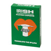 Lingo Irish Lingo Playing Cards | Travel Flashcards | Green | Medium Plastic | Learn Irish Slang & Vocabulary