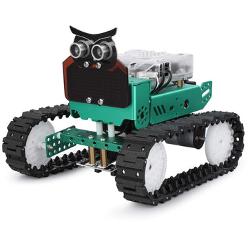 Elegoo Owl Smart Robotic Car Kit V2.0 For Arduino Robotics For Kids Ages 8-12 12-16 Stem Science Kits Coding Robots Toys For 8+
