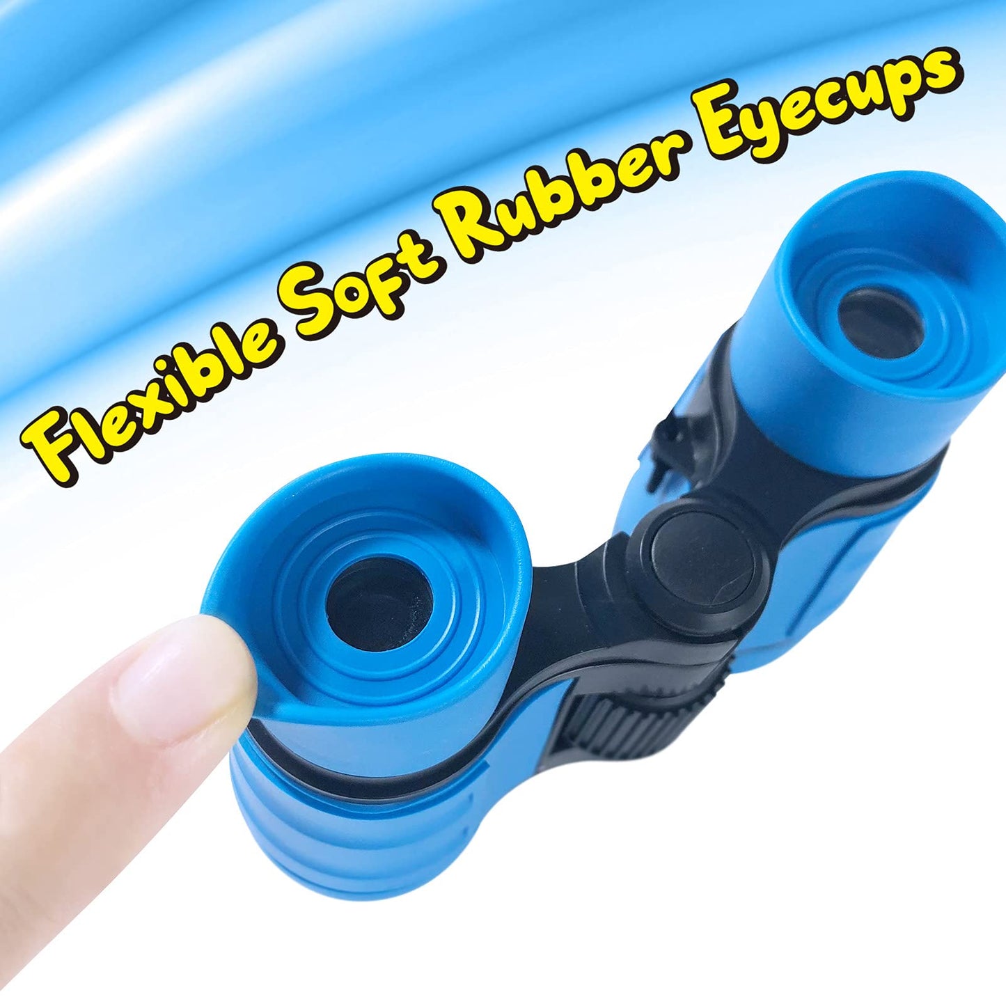 Essenson Binoculars For Kids Toys Gifts For Age 3-12 Years Old Boys Girls Kids Telescope Outdoor Toys For Sports And Outside Play Hiking, Bird Watching, Travel, Camping, Birthday Presents (Set Of 2)