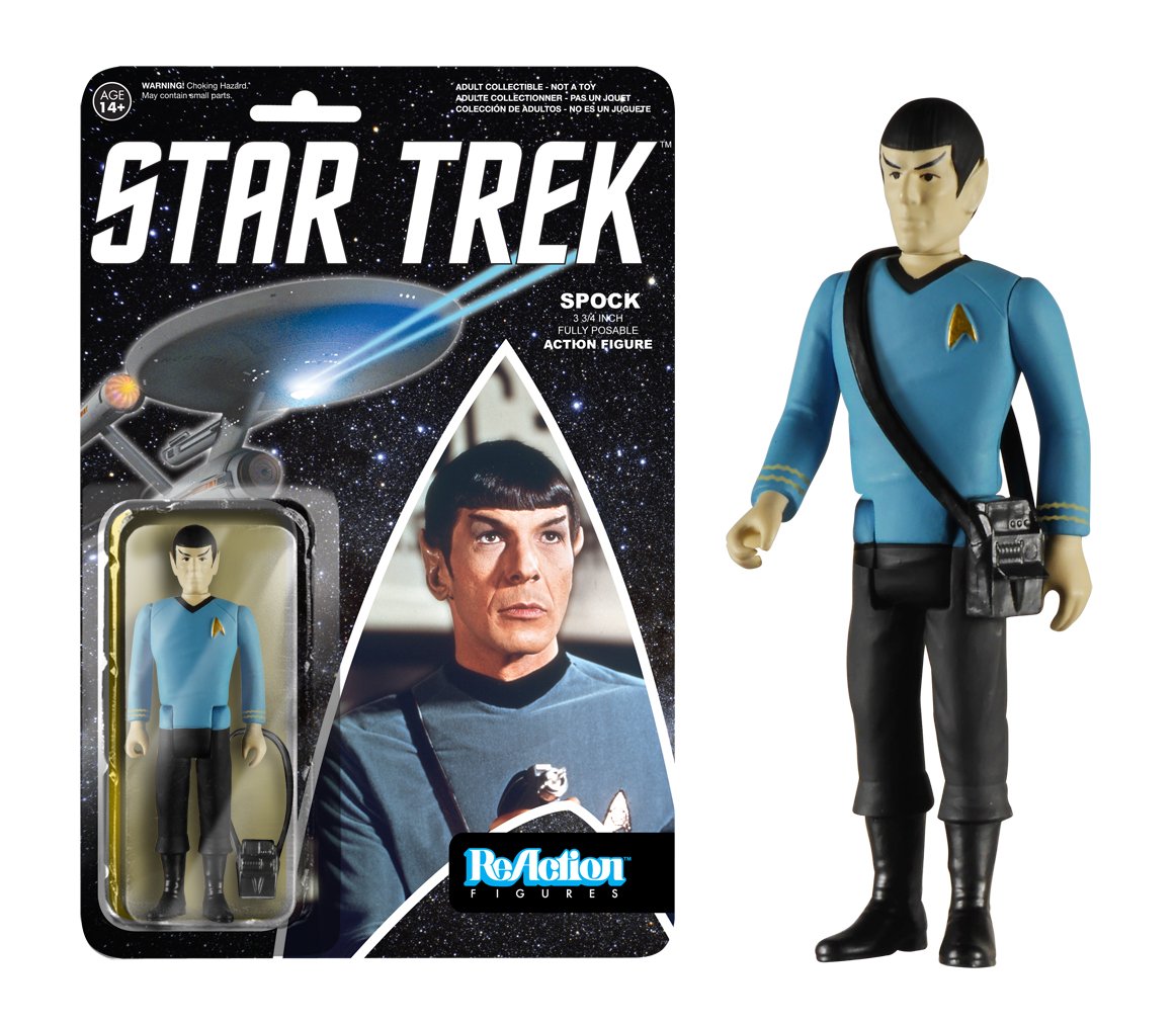 Funko Reaction: Star Trek - Spock Action Figure