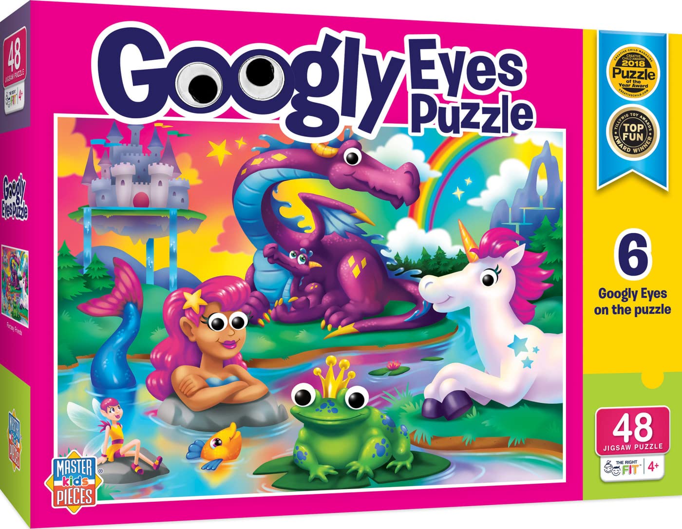 Fantasy Friends Googly Eyes 48 Pc