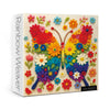 Beautiful Flower Butterfly Puzzles for Adults 1000 Pieces Art, Colorful Nature Spring Floral Jigsaw Puzzles, Pretty Rose Daisy P