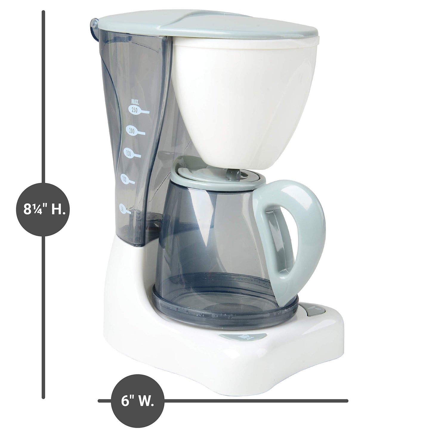 Constructive Playthings Coffee Maker Toy and Play Toaster with Pop Up Toast, Developmental Toddler Toys, Ages 3 Years and Up