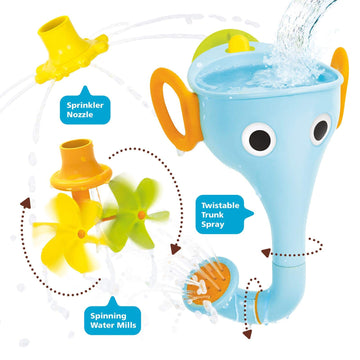 Yookidoo Funelefun Fill ‘N’ Sprinkle Bath Toy. (Blue)