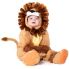 Spooktacular Creations Baby Lion Jumpsuit Costume for Infants & Toddlers, 6-12 Months, Unisex Halloween Dress Up, Animal Theme