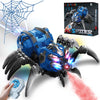 Remote Control Spider Toy, Robot Spider With 2.4 Ghz Remote Controller, Rc Spider Robot With Spray/Lights/Music, Realistic Spide